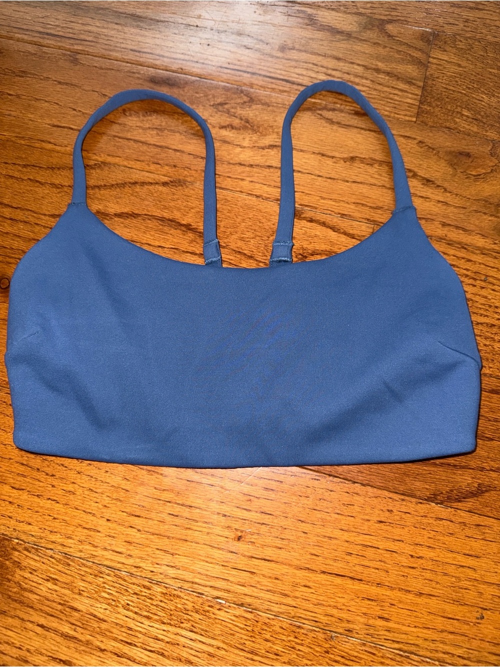 lululemon athletica Slate Blue Scoop-Style Sports Bra